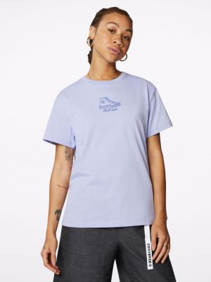 T-shirt Converse lila