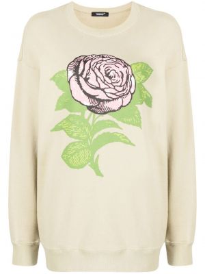 Trykt sweatshirt Undercover grønn