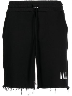 Trykt shorts Amiri svart