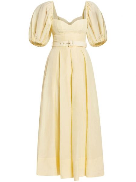 Μίντι φόρεμα Shona Joy κίτρινο