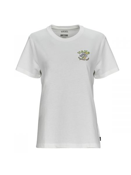 Koszulka z krótkim rękawem z wzorem paisley Vans biała