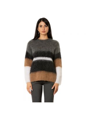 Moherowy sweter Vanisé czarny