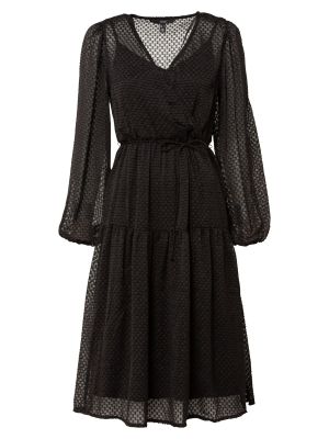 Миди рокля Vero Moda черно