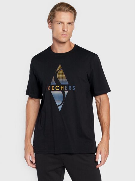 Koszulka Skechers czarna