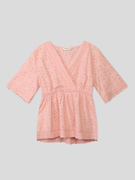 Розовая блузка Naf Naf