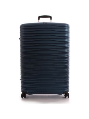 Bőrönd Roncato kék
