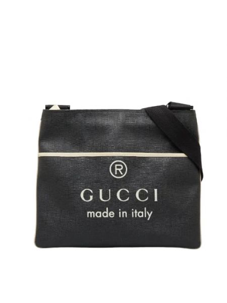 Torba na ramię retro Gucci Vintage czarna