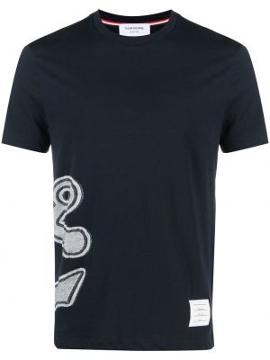 T-krekls ar apdruku džersija Thom Browne