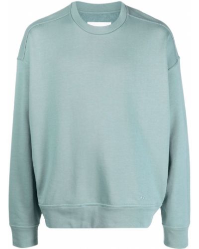 Brodert sweatshirt Jil Sander grønn