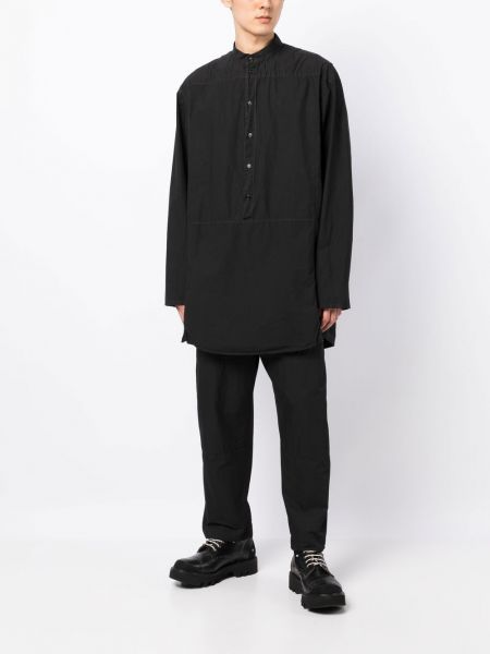 Marškiniai su stovinčia apykakle Nicolas Andreas Taralis juoda