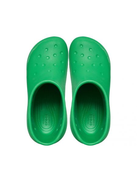 Ботинки Crocs зеленые