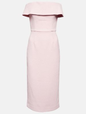 Midi šaty Rebecca Vallance ružová