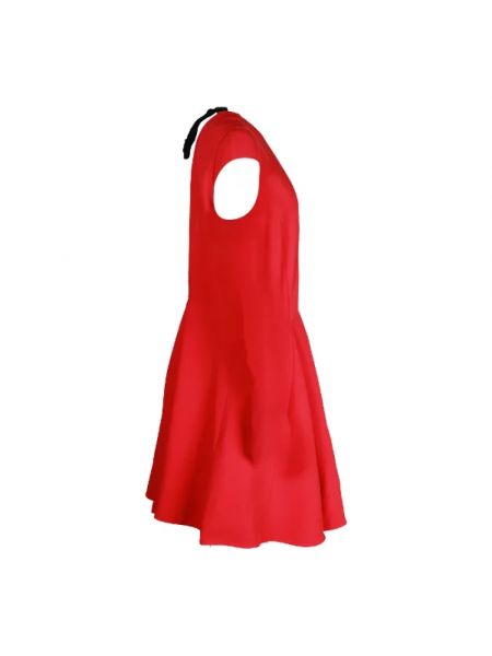 Sukienka Miu Miu Pre-owned czerwona