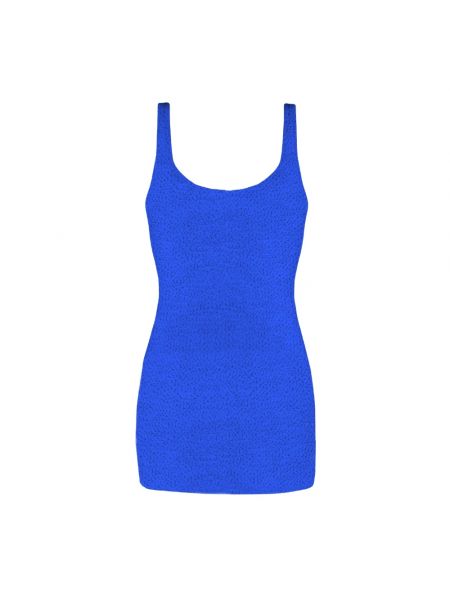 Sukienka mini Mc2 Saint Barth niebieska