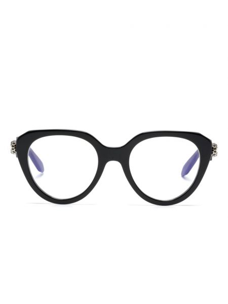 Oversized γυαλιά Bvlgari μαύρο