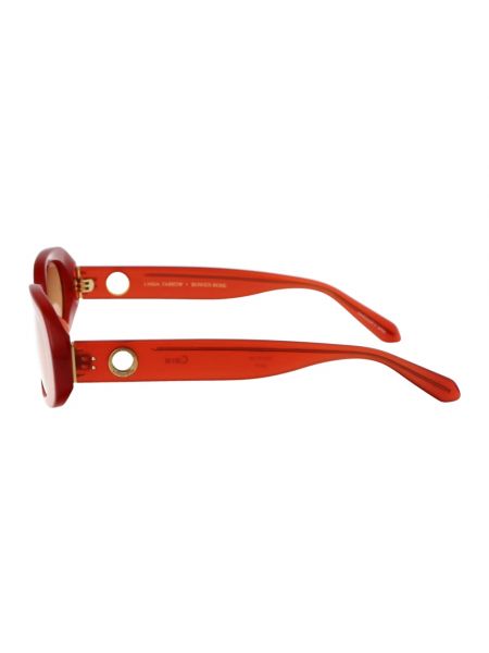 Gafas de sol elegantes Linda Farrow rojo