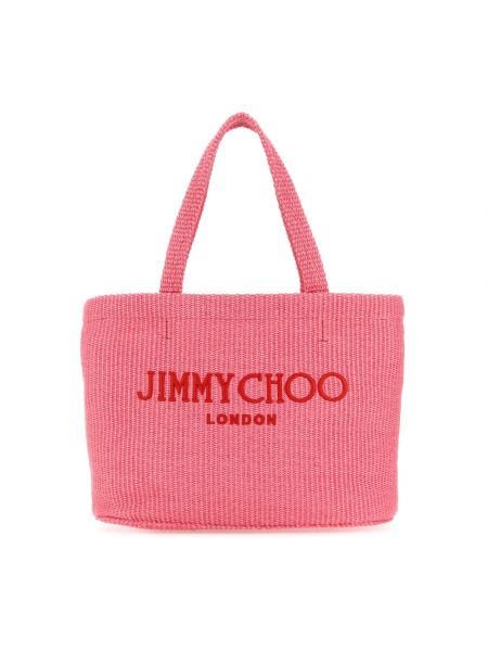Shopperka Jimmy Choo różowa