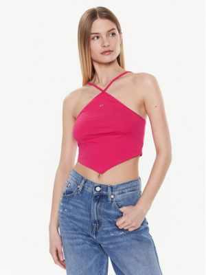 Top Tommy Jeans roza