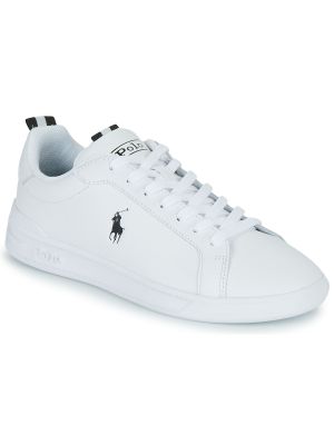 Sneakerși din dantelă Polo Ralph Lauren alb