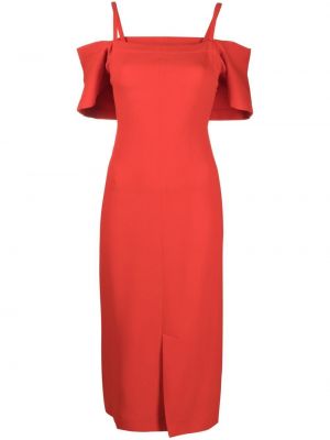 Večerní šaty Victoria Beckham červené