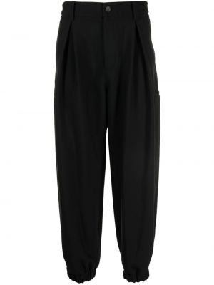 Pantaloni sport plisate Songzio negru