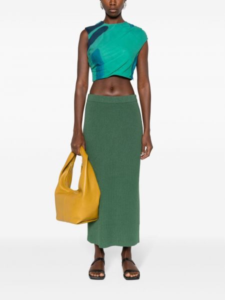 Midi sukně By Malene Birger zelené