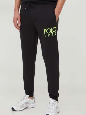 Панталон с принт Polo Ralph Lauren черно