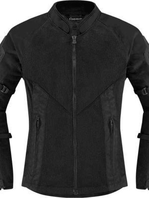 Куртка с сеткой I.c.o.n. черная