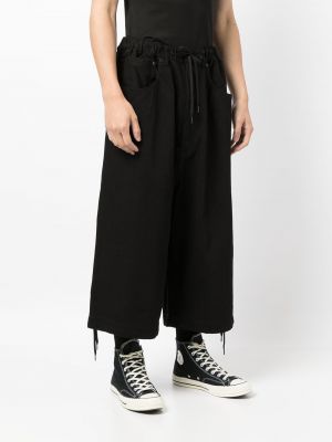 Spodnie z kieszeniami Fumito Ganryu czarne