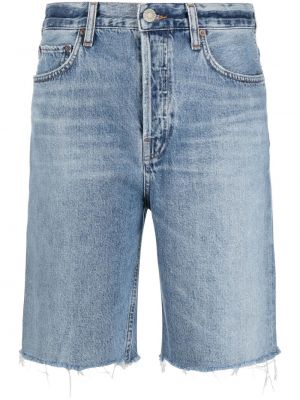 Jeans-shorts Agolde blå