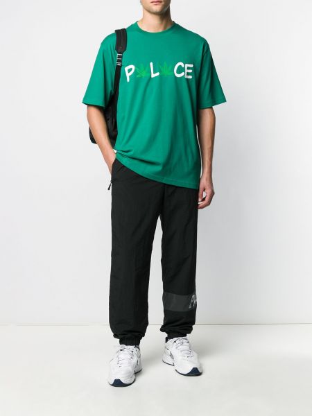 Camiseta con estampado Palace verde