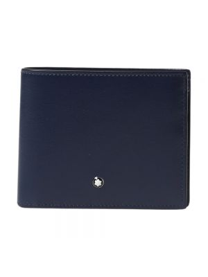 Niebieski portfel Montblanc