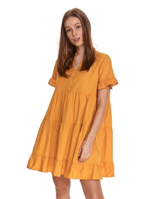 Mini obleka Top Secret oranžna