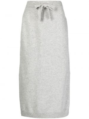 Kašmírové sukně N.peal šedé