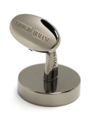 Spinki do mankietów z perełkami Giorgio Armani srebrne