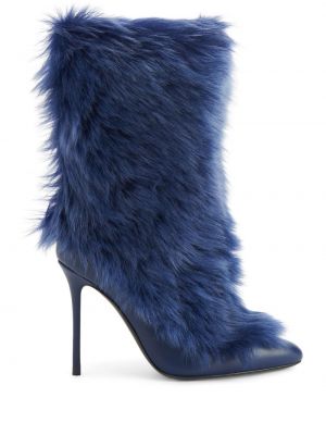 Kotníkové boty Giuseppe Zanotti modré