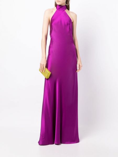 Robe de soirée Michelle Mason violet