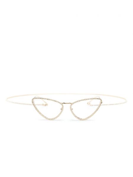 Okuliare Gucci Eyewear zlatá
