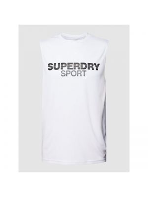 Top z nadrukiem z logo model ‘ACTIVE VEST’ Superdry Sports