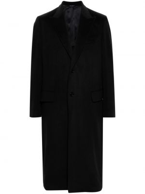 Кашмирено палто Dolce & Gabbana черно