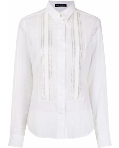 Camisa calado Dolce & Gabbana blanco