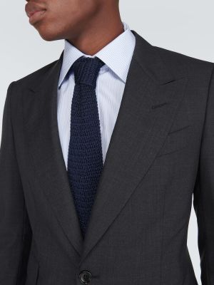 Šilkinis kaklaraištis Tom Ford mėlyna