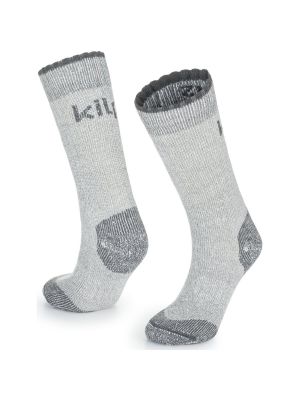Ponožky z merino vlny Kilpi šedé