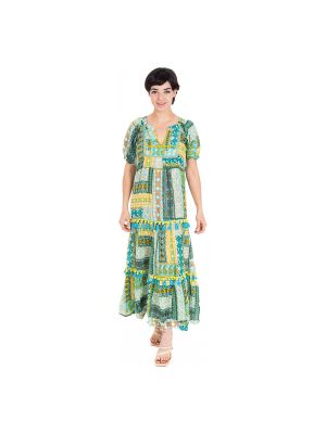 Midi šaty Isla Bonita By Sigris zelené