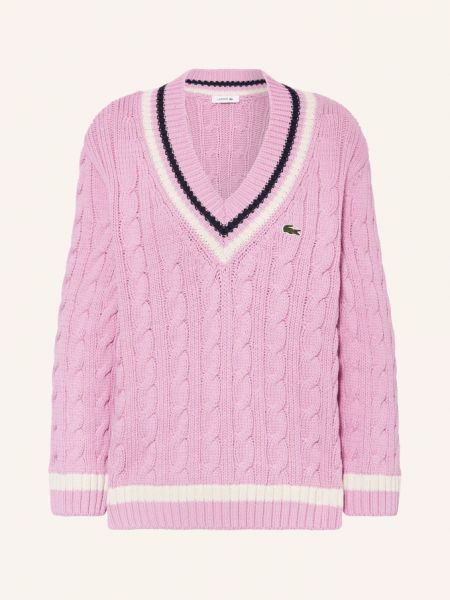 Пуловер Lacoste розовый