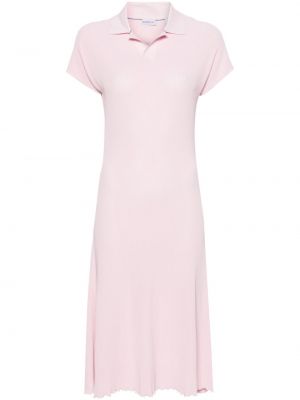 Μάξι φόρεμα Burberry ροζ