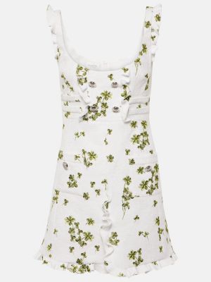 Kleid mit stickerei Giambattista Valli grün