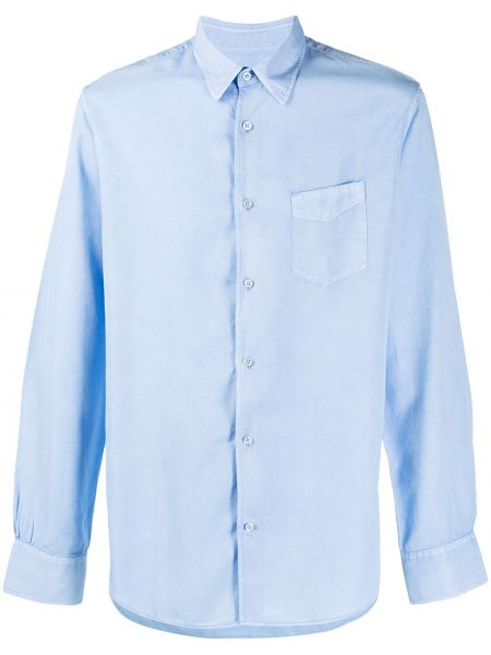 Camisa con botones Officine Generale azul
