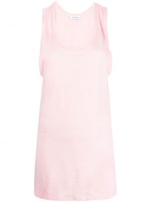 Lin tank top Rodebjer rosa