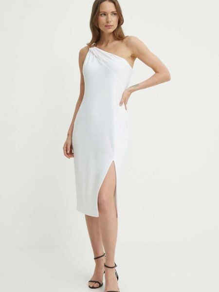 Sukienka mini dopasowana Lauren Ralph Lauren biała